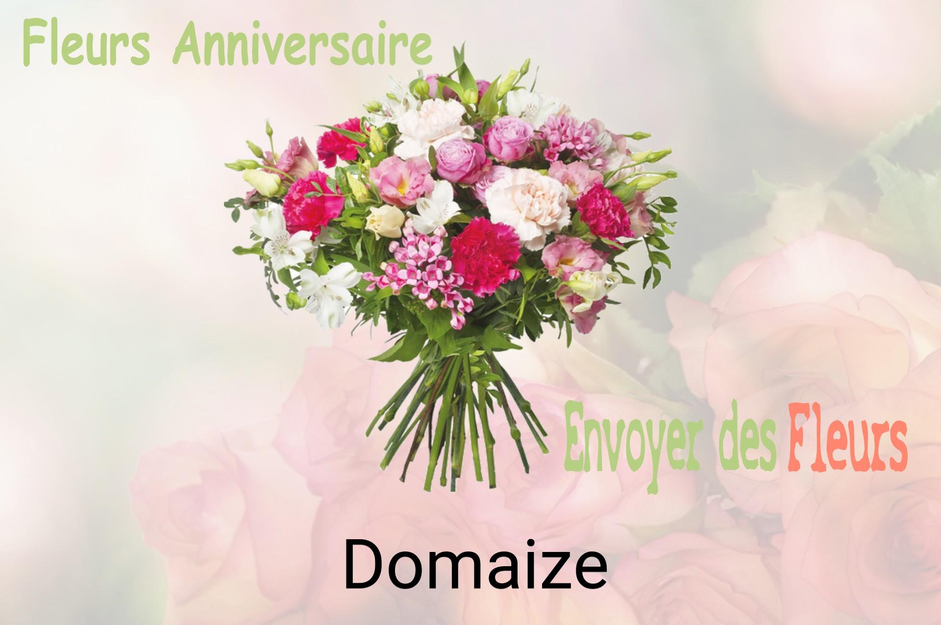 Bouquet de fleurs d’anniversaire livré à Domaize